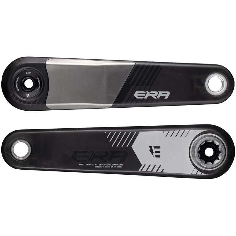 RaceFace ERA-E Ebike Crank Arm Set – 170mm, BG4 Spindle Interface, Carbon, Black