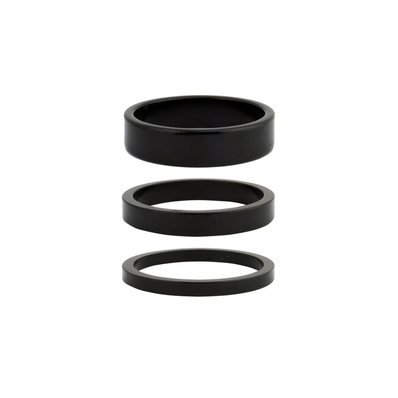 Rant Stack Em Headset Spacers 1-1/8in Black