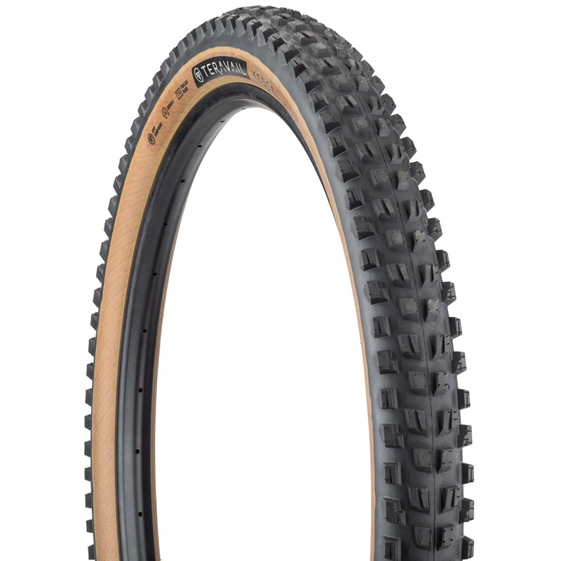Teravail Kessel Tire – 29 x 2.6, Tubeless, Folding, Tan, Durable