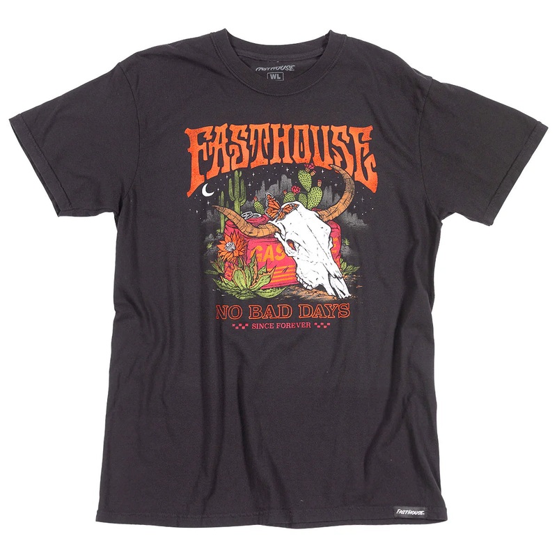 Fasthouse Forever Tee – Womens – Washed Black Washed Black Small
