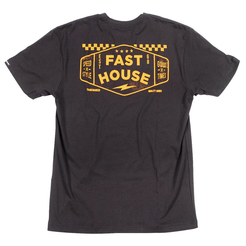 Fasthouse Station Tee – Black Black Small