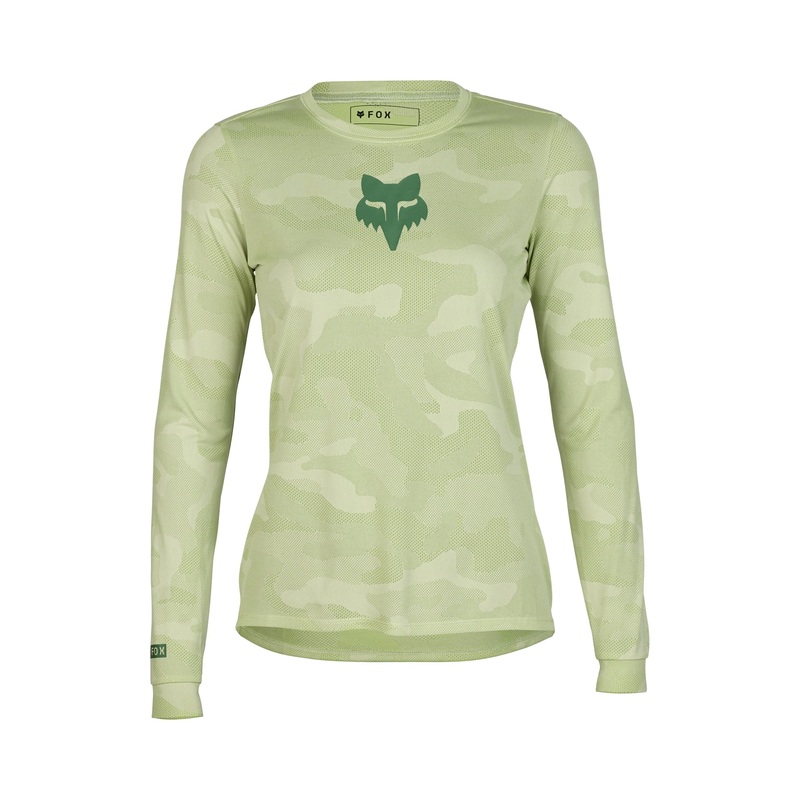 Fox Racing Ranger Tru Dri Long Sleeve MTB Jersey – Womens – Cactus Cactus X-Small