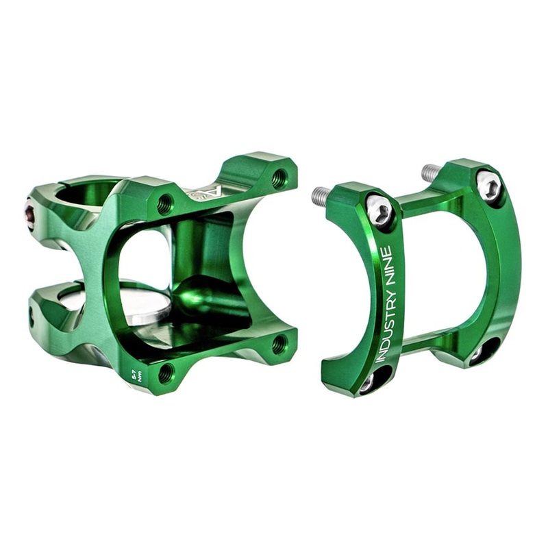Industry Nine A35 Stem Diameter: 35mm, Length: 50mm, Steerer: 1-1/8”, 7, Green