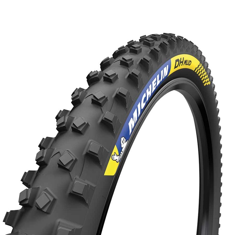 Michelin DH Mud Tire 27.5×2.40 Wire Tubeless Ready MAGI-X Downhill Shield 2x55TPI Black