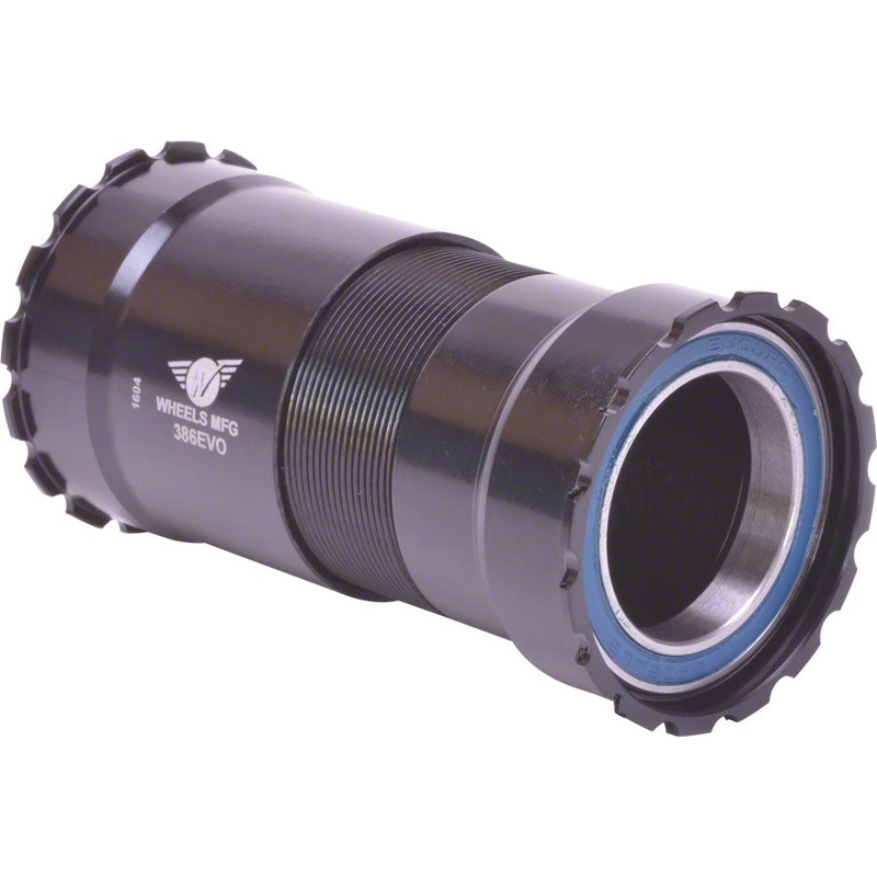 Premium Wheels Manufacturing 386EVO Bottom Brackets for 30mm Spindles  Angular Contact, Press Fit, High-Performance Bike Components Steel