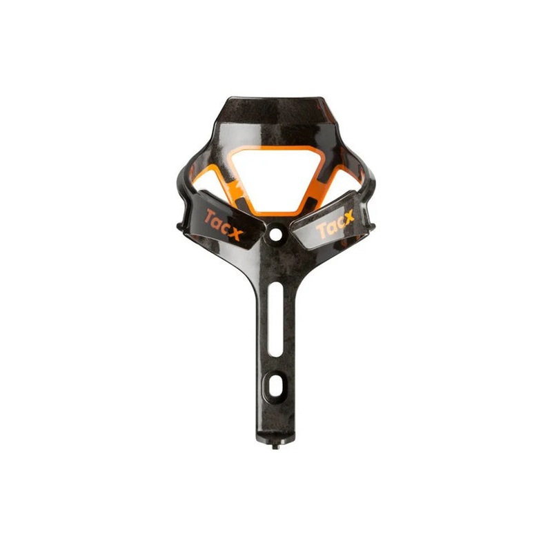 Tacx Ciro Shiny Water Bottle Cage – Orange Shiny Orange