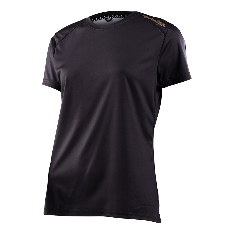 Troy Lee Designs Lilium Short Sleeve MTB Jersey – Womens – Black – 2023 Black X-Small