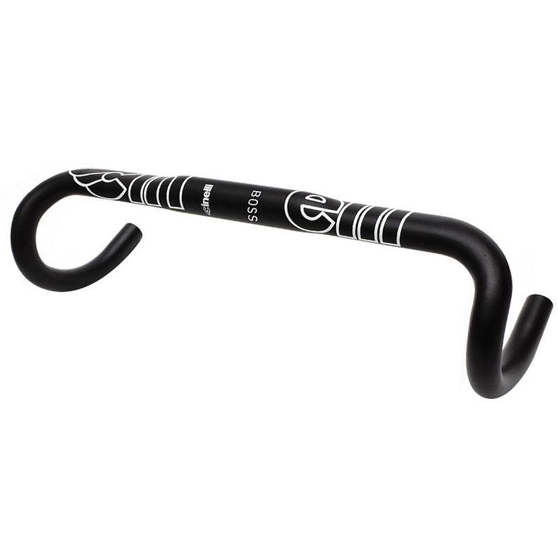 Cinelli Boss Alloy Bike Handlebar Collection  6061 T6 Aluminum, Ergonomic Flat Tops, Multiple Widths, Performance-Optimized Cycling Components 44cm