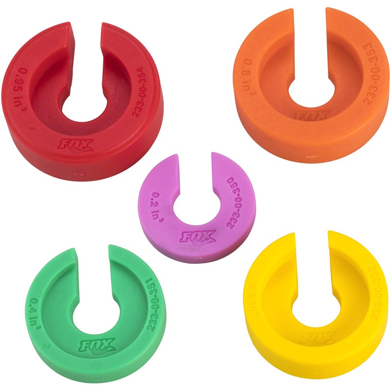 FOX Volume Spacers – Float CTD/DPS 2013+, 9mm Shaft, Assorted Kit