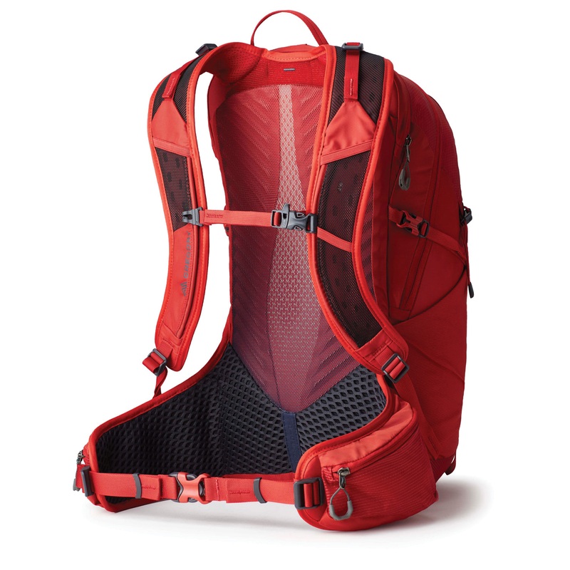 Gregory Miko 25 Backpack in Sumac Red – Lightweight and Durable for Outdoor Adventures