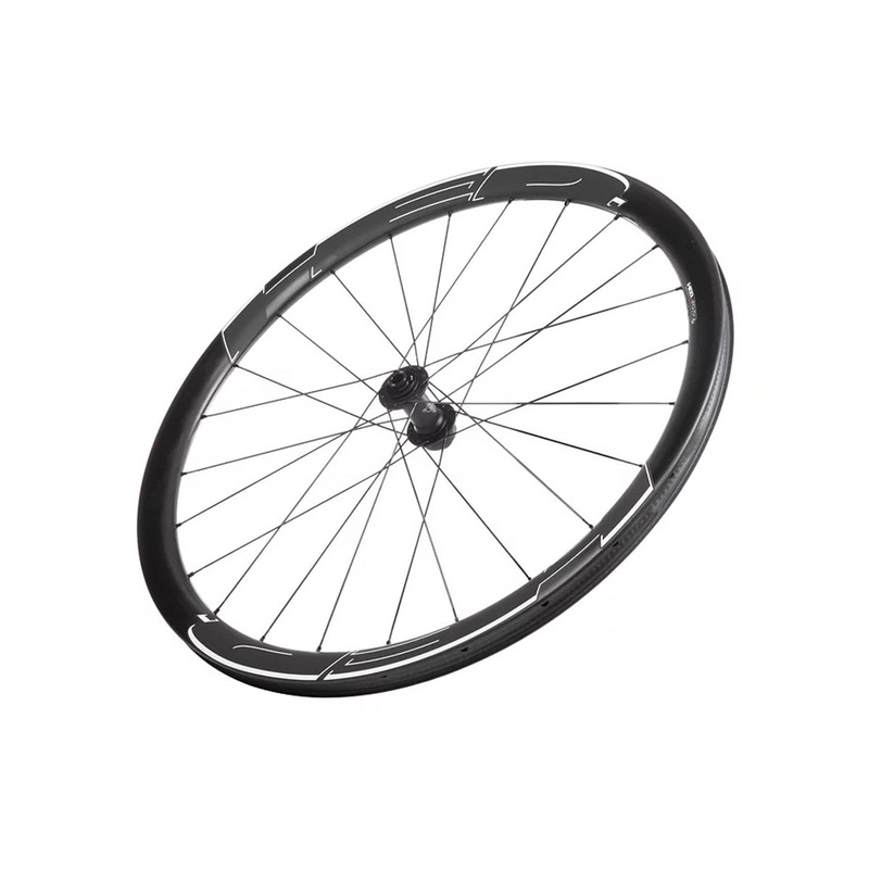 HED Wheels Vanquish RC4 Performance 700c Carbon Clincher Disc Road Wheel – Front Black 12x100mmTA – 24h
