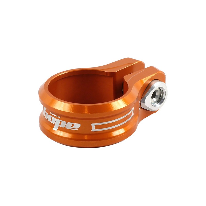 Hope Seatpost Collar – Orange Orange 28.6mm