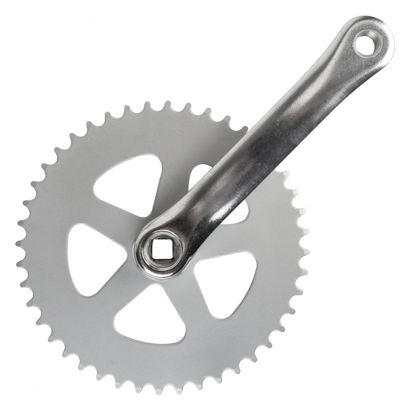 Sunlite Alloy Crankset 170×44 Single Speed 113mm JIS Square Taper