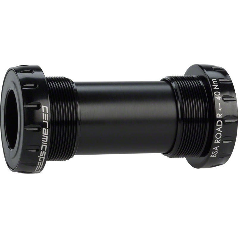 CeramicSpeed BSA Road Bottom Bracket – English Thread 68mm 24mm Spindle BLK