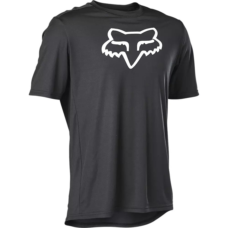Fox Racing Ranger Short Sleeve MTB Jersey – Black Black Small