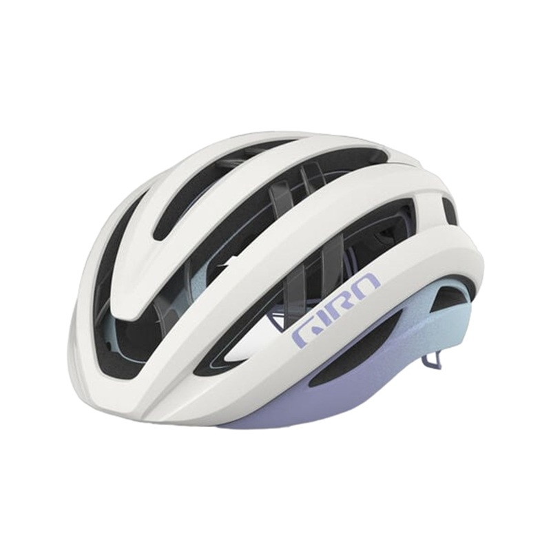 Giro Aries Spherical Road Helmet – Matt White-Light Lilac Fade Matt White – Light Lilac Fade Small