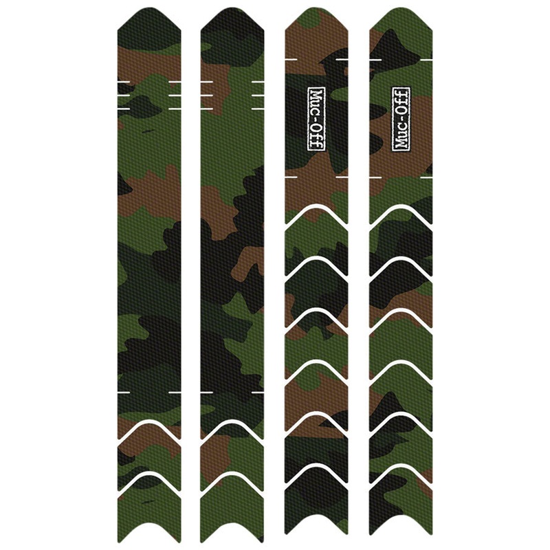 Muc-Off Chainstay/Seatstay Protection Kit – 20-Piece Kit, Camo