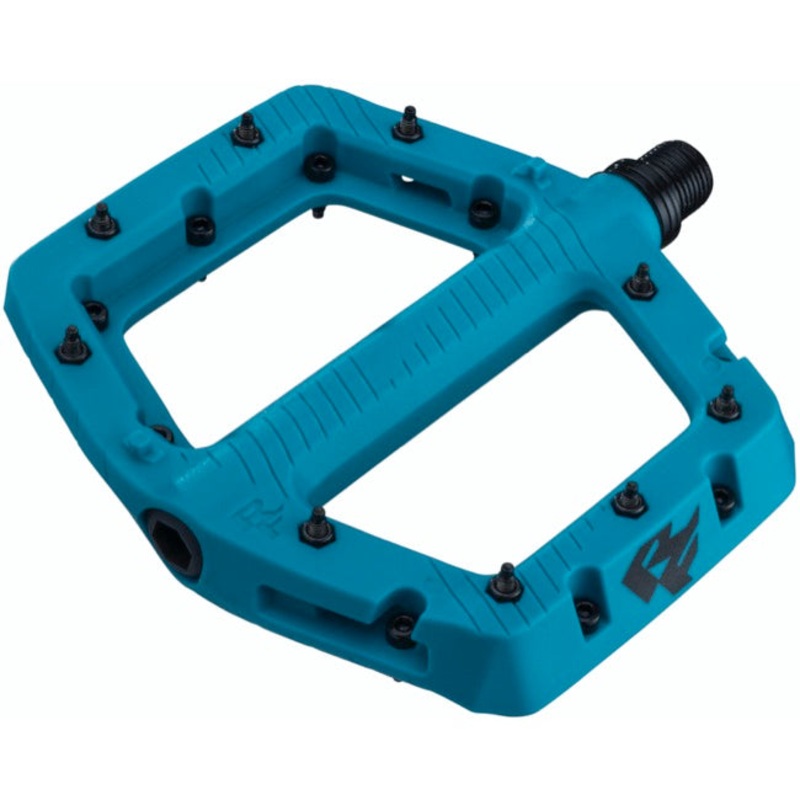 Race Face Chester Flat Pedals – Small – Turquoise Turquoise