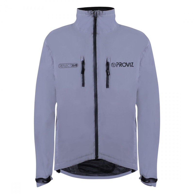 Reflect360 Cycling Jackets for Men  Waterproof, Reflective, Breathable Rain Gear with Adjustable Fit & Ventilation for Safe Commuting SM