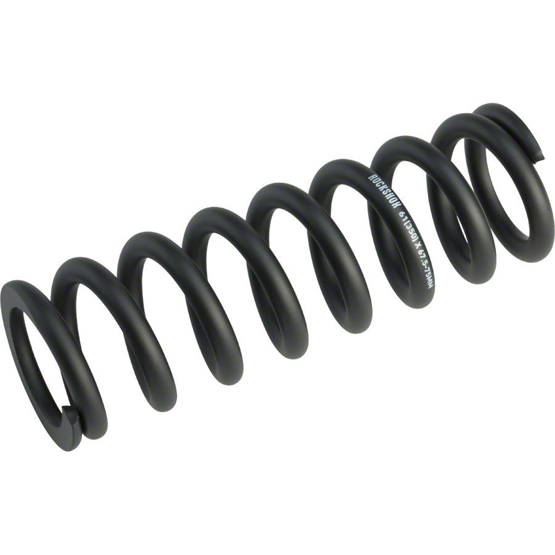 RockShox Metric Coil Spring – Length 174mm, Travel 67.5-75mm, 350 lbs, Black