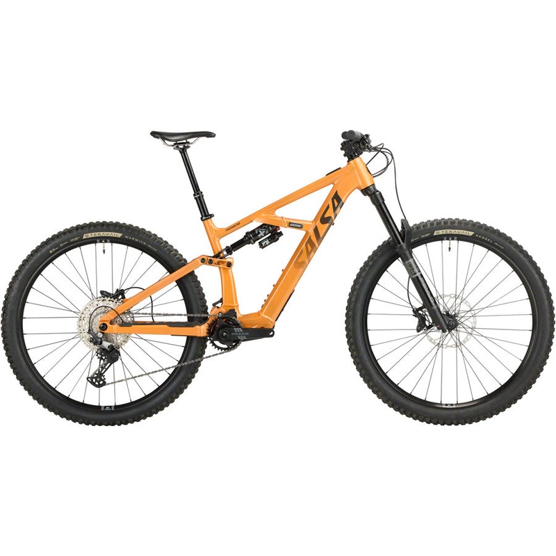 Salsa Moraine Deore 12 Ebike – 29″, Aluminum, Terracotta Orange, Large