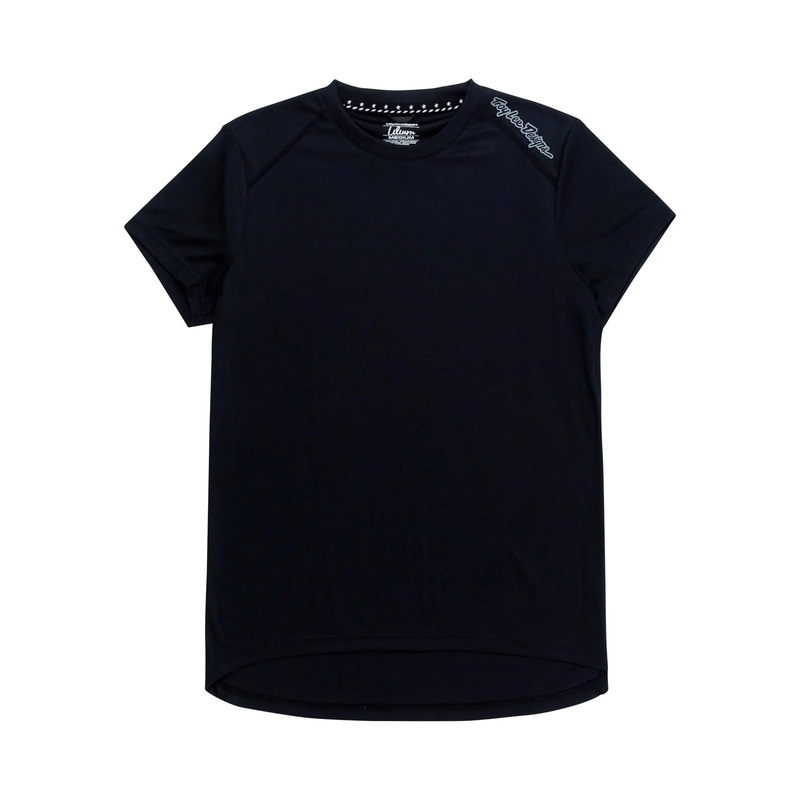 Troy Lee Designs Lilium Short Sleeve MTB Jersey – Womens – Black Black X-Small