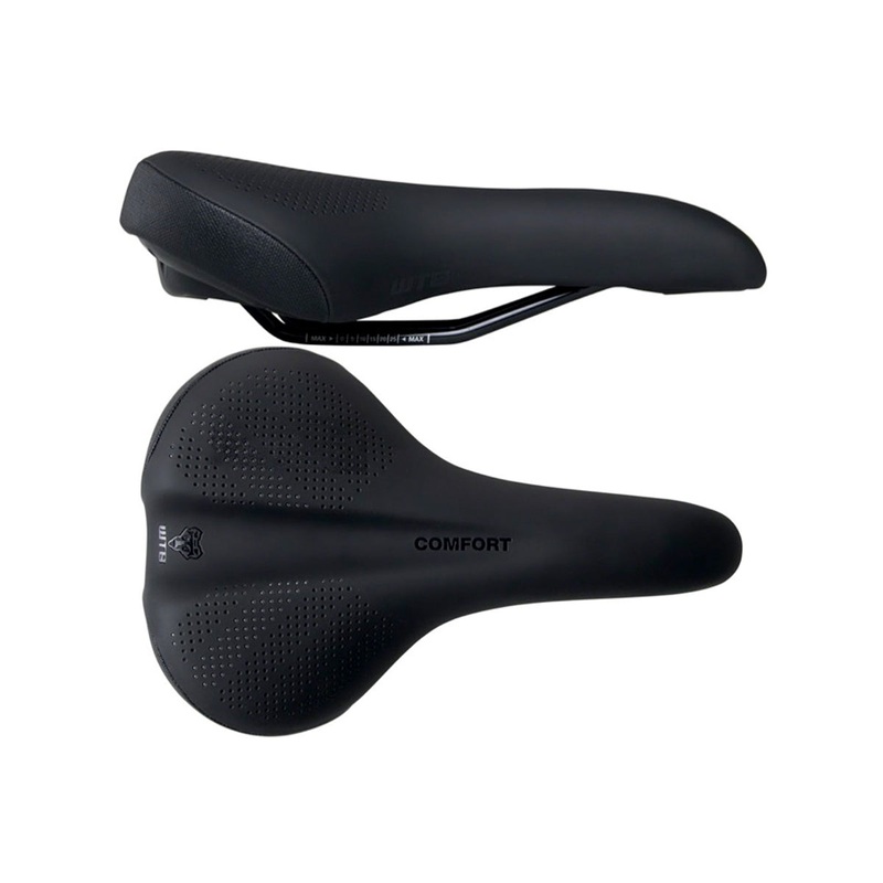 WTB Comfort Saddle – Black – 2020 Black Steel – Wide