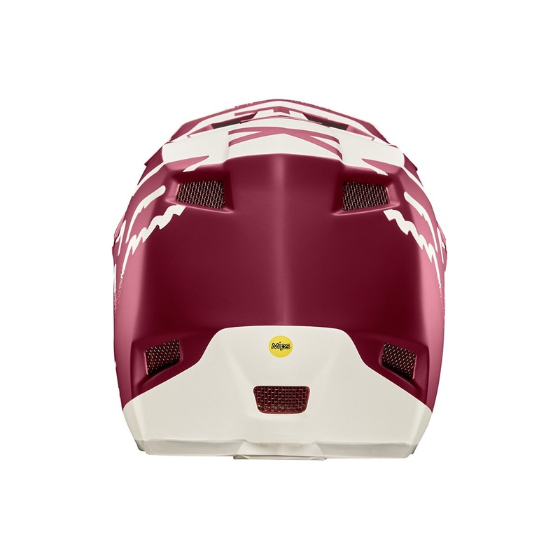 Fox Racing Rampage Pro Carbon Moth Full Face Helmet – Dark Red Dark Red Small