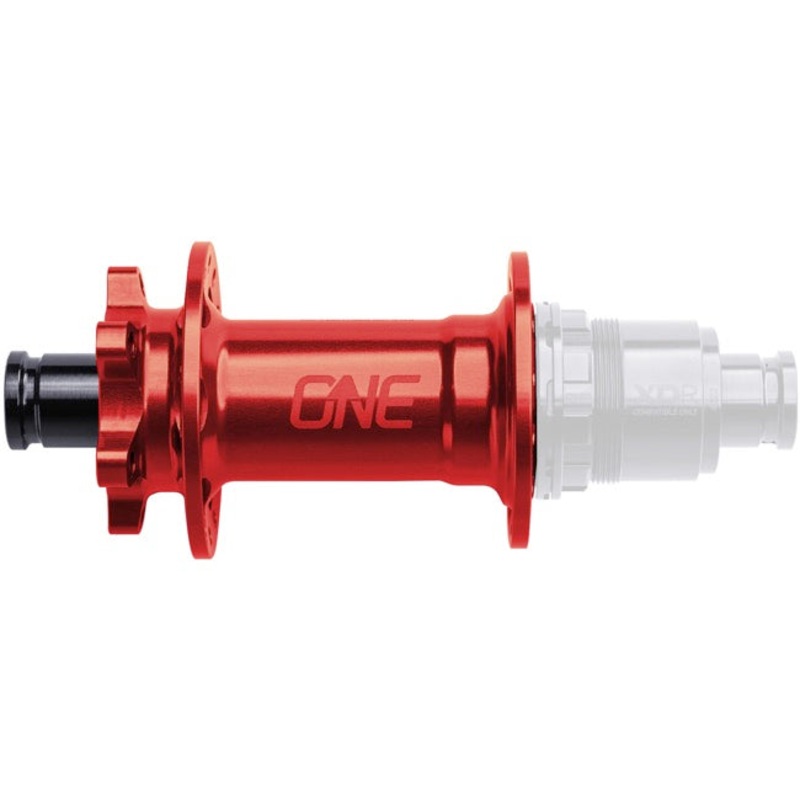 OneUp Boost MTB Hub – Rear – 28h – Red Red 12x148mm – 6-Bolt