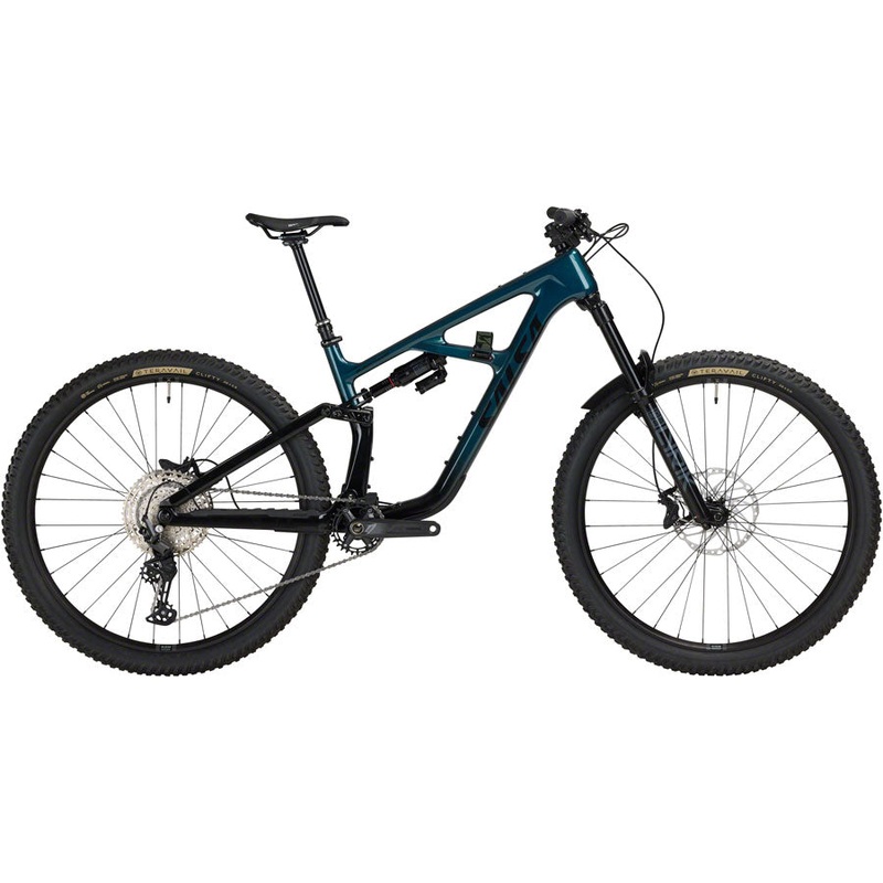 Salsa Blackthorn 145 C Deore 12 Bike – 29″, Carbon, Black / Slate, X-Large