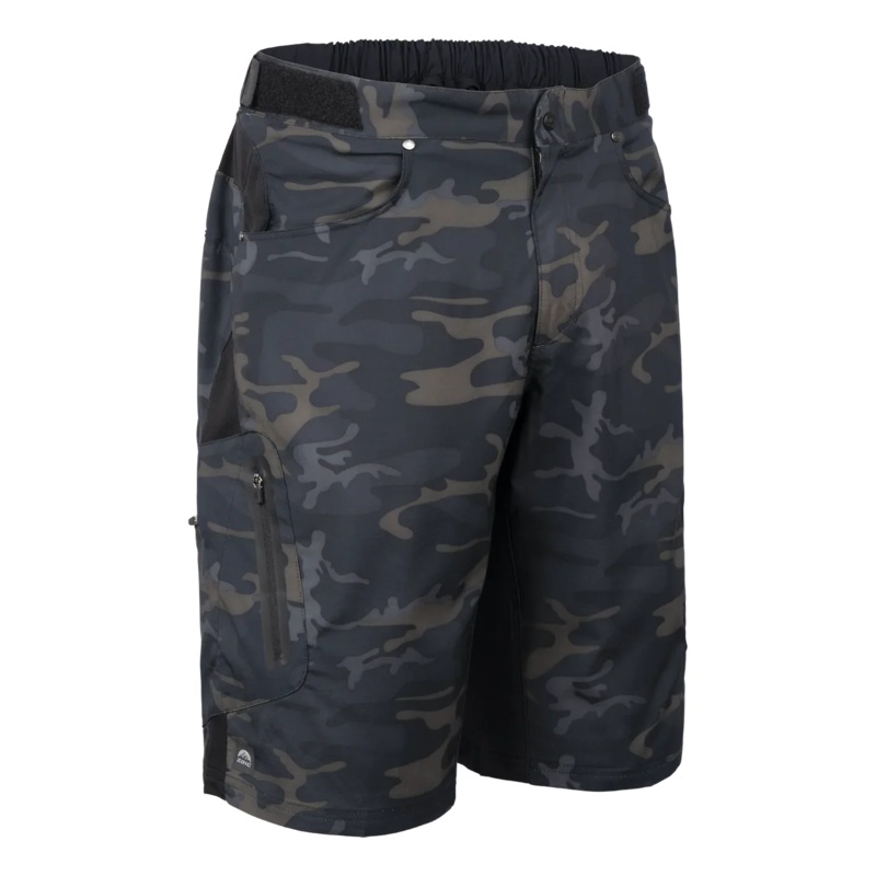 Zoic Ether Camo MTB Short – Black Ops Black Ops Small