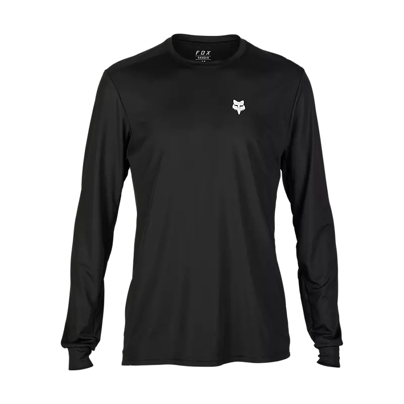 Fox Racing Ranger Long Sleeve MTB Jersey – Wayfaring – Black Black Small