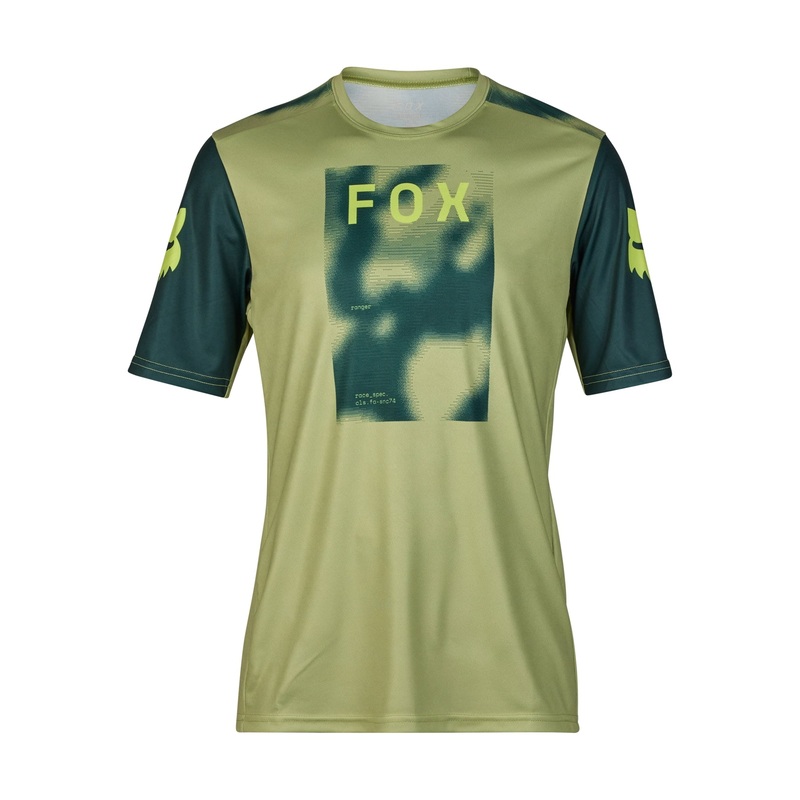 Fox Racing Ranger Short Sleeve MTB Race Jersey – Taunt – Pale Green Pale Green Small