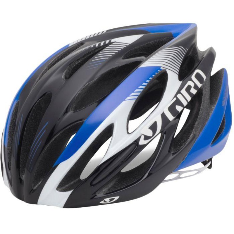 Giro Saros Road Helmet – Black-Blue Black – Blue Large
