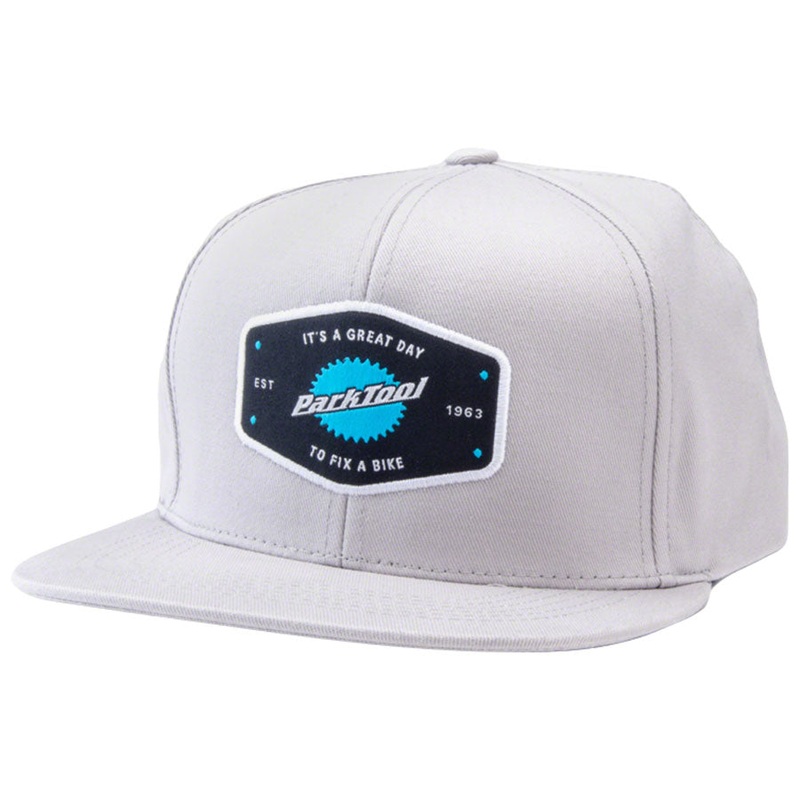 Premium Cotton Snapback Bike Shop Hats for Mechanics  Stylish, Comfortable, Adjustable, Light Gray, 6-Panel Flat Bill Caps for Enthusiasts L (58cm)