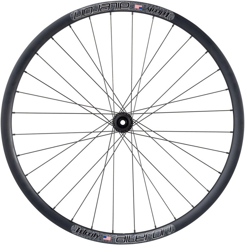 Quality Wheels Velocity Aileron Disc Rear Wheel – 700 QR x 135mm Center-Lock HG 10 BLK