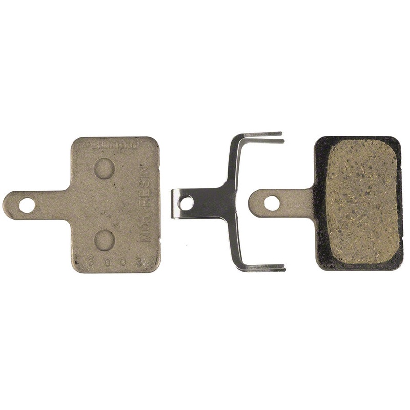 Shimano M05-RX Disc Brake Pads Springs – Resin Compound Steel Back Plate One Pair
