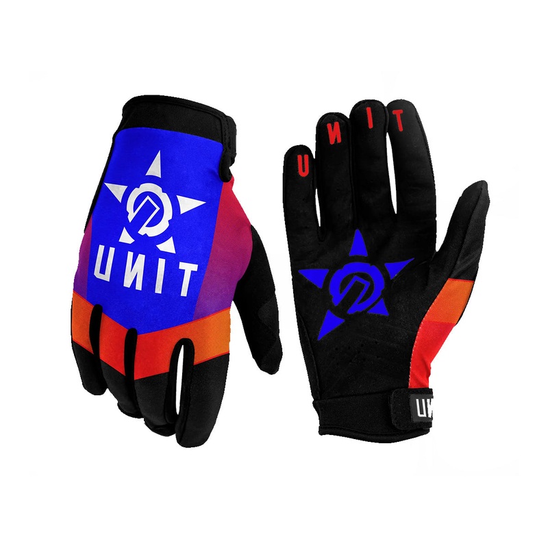 Unit Contender MTB Glove – Blue Blue X-Small