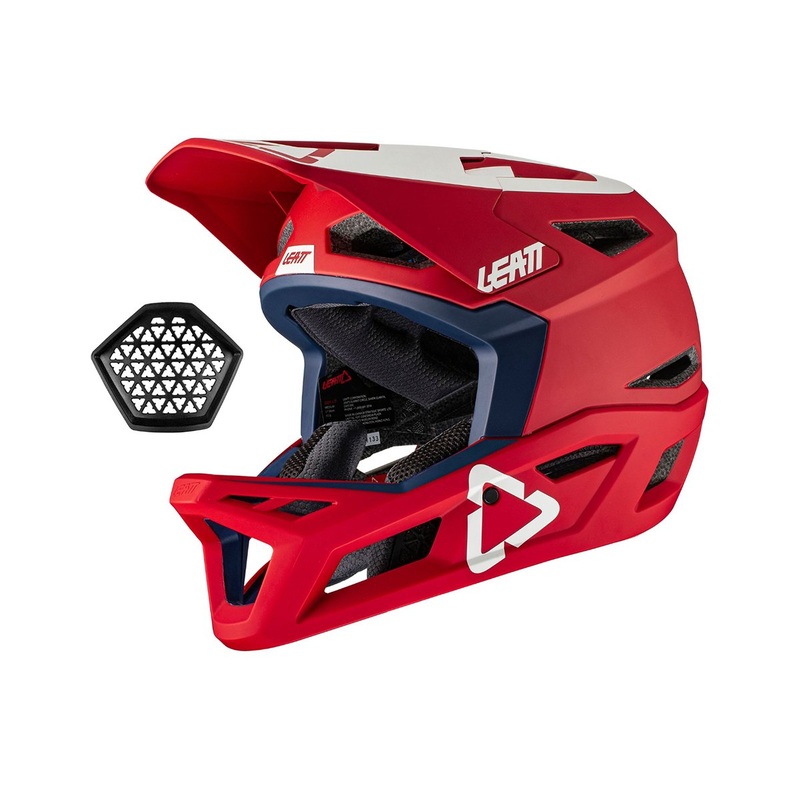 Leatt MTB 4.0 Full Face Helmet – Chilli – 2021 Chilli Small