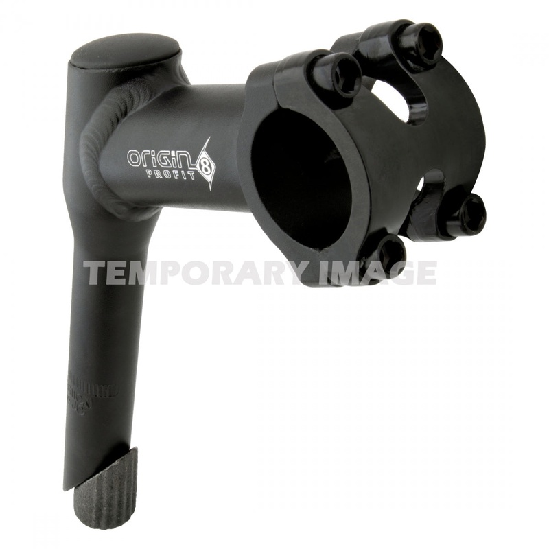Origin8 Pro Fit 4-Bolt MTB Quill Stem MTB 31.8 mm 90 mm 25 Black