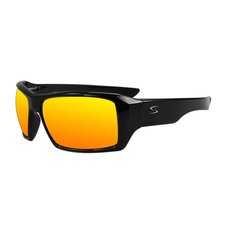 Serfas Auger Sunglasses – Gloss Black Gloss Black Gray lens