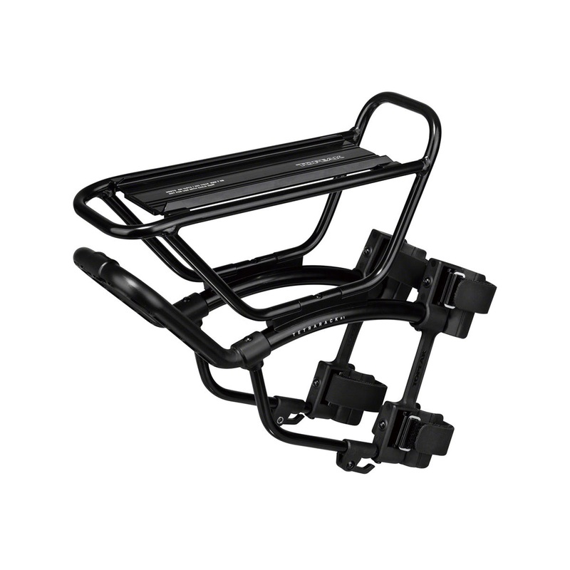 Topeak TetraRack R1 Road/Gravel Rack – Front – Black Black