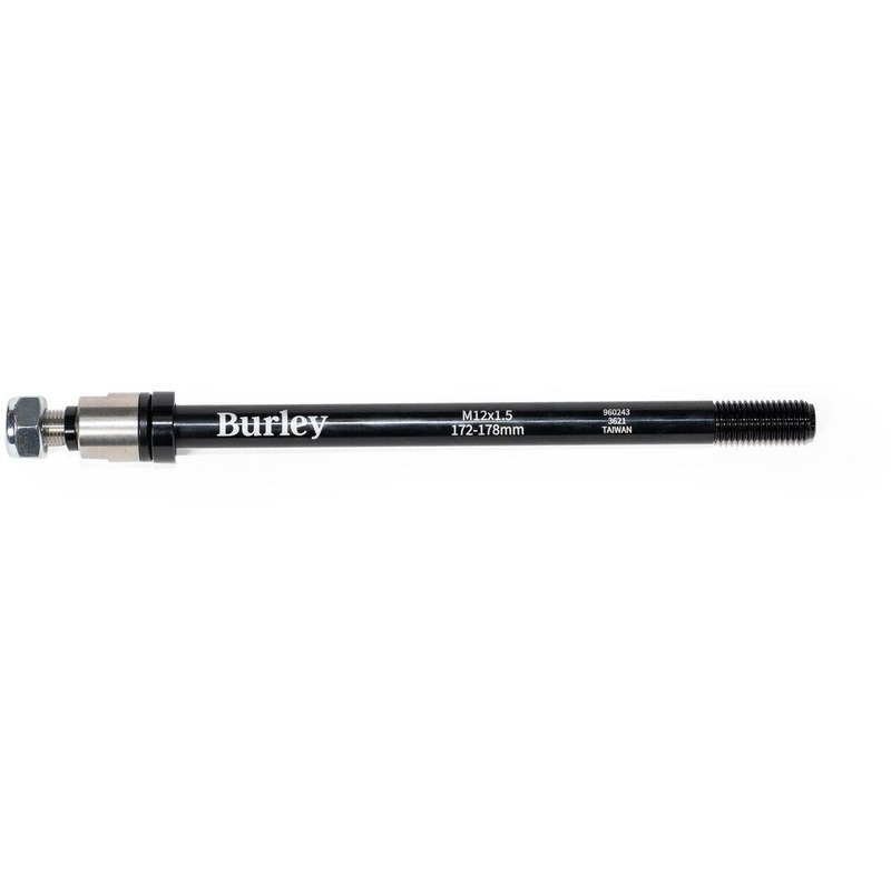 Burley Thru-Axle Black 12×1.5mm – 172/178mm