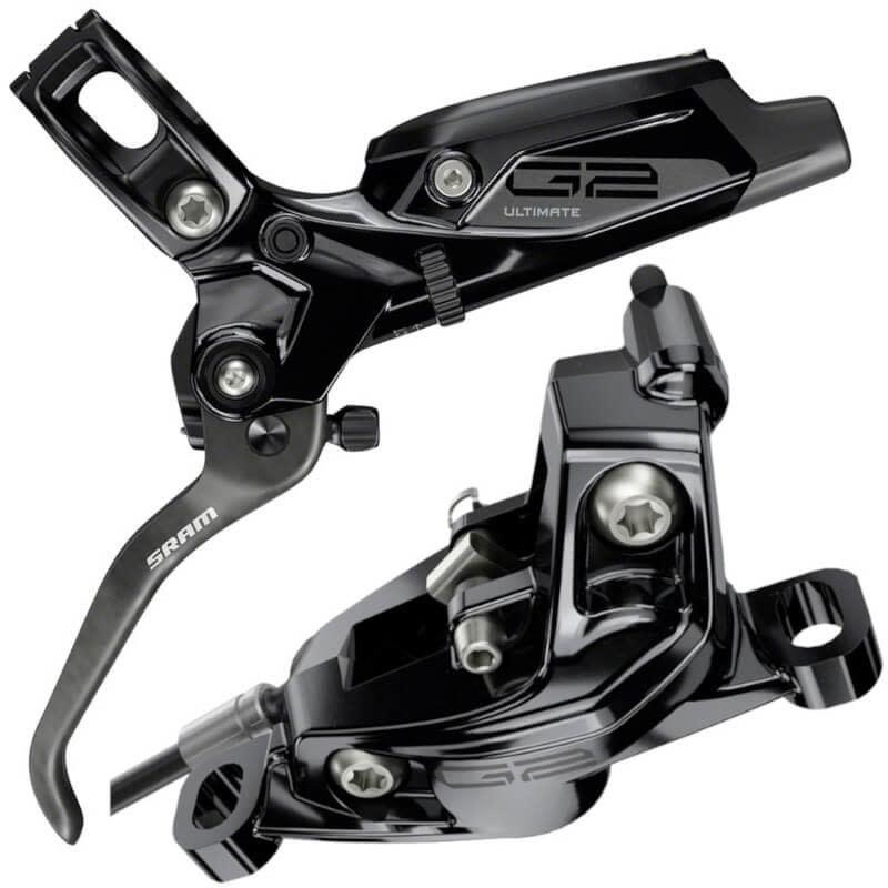 G2 Ultimate Disc Brake Set Gloss Black Front/Left