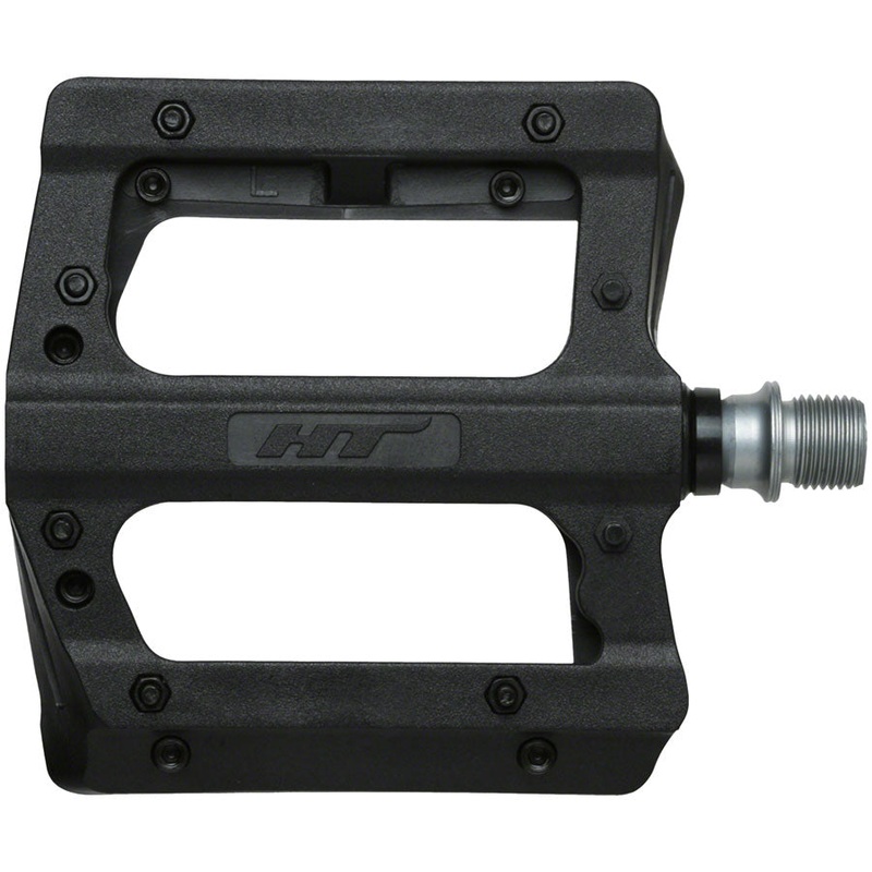 HT Components PA12A Pedals – Platform, Composite, 9/16″, Black
