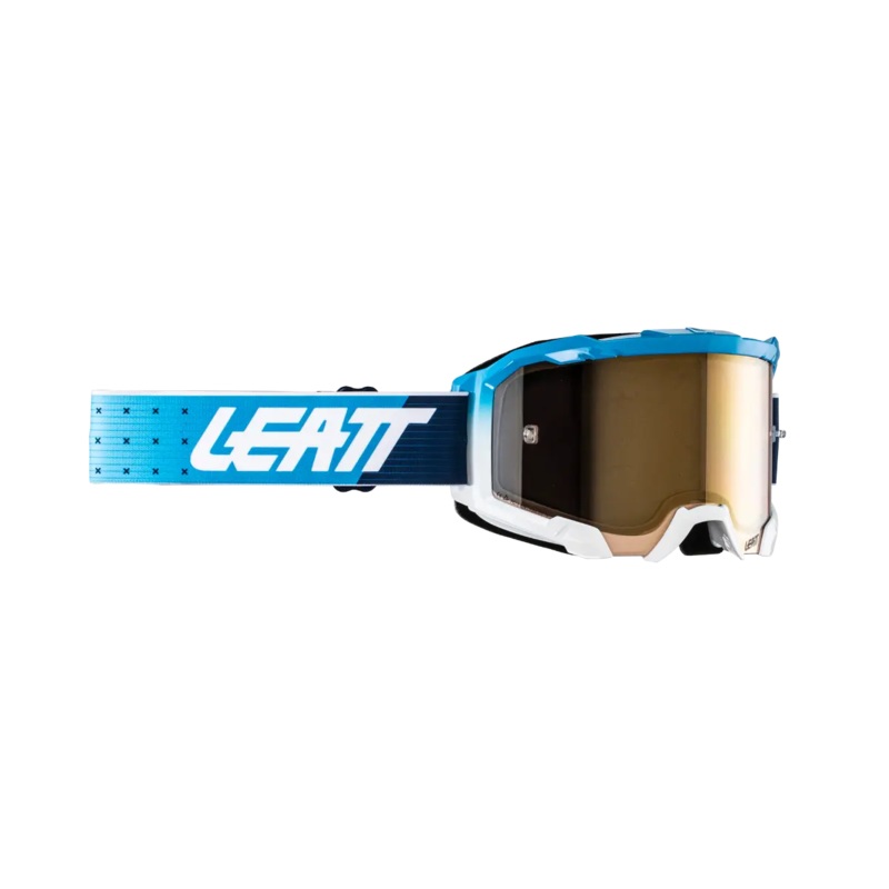 Leatt Velocity 4.5 Iriz MTB Goggle – Cyan-Bronze – 2024 Cyan – Bronze