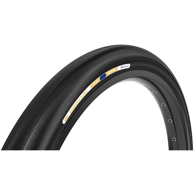 Panaracer GravelKing Slick Tire – 650b x 48 / 27.5 x 1.90, Tubeless, Folding, Black