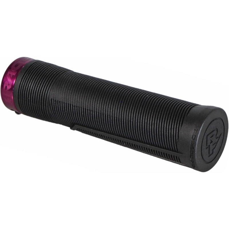 Race Face Chester Lock-On Grips – 31mm – Purple Black Grip – Purple Lock Ring