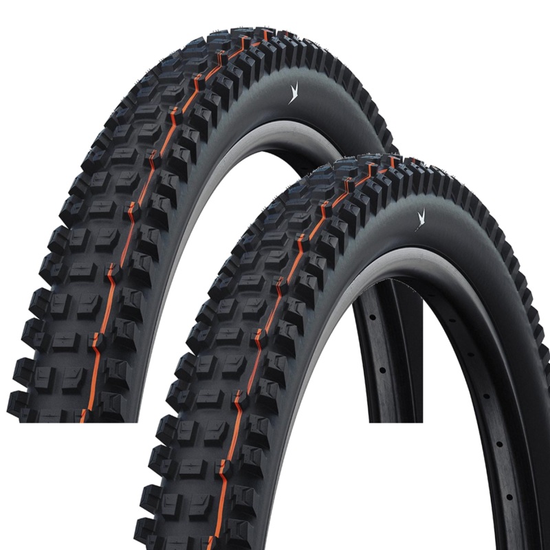 Schwalbe Albert Gravity Pro 27.5×2.50 Tubeless Ready Mountain Tires Addix Soft, Radial Carcass, E-MTB Compatible 11654594