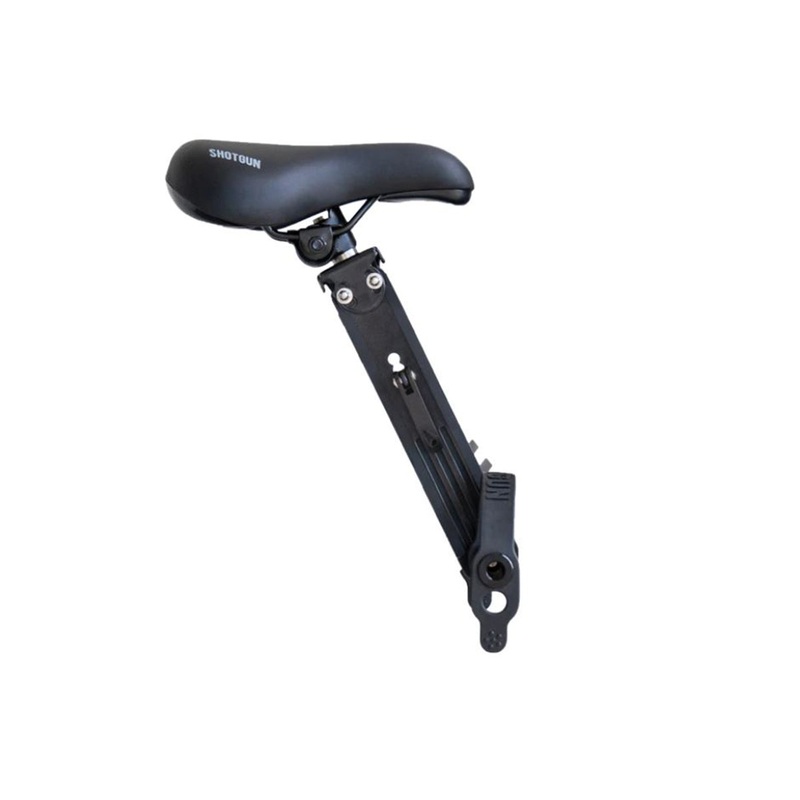 Shotgun MTB Child Seat – On Frame Black Frame Mount